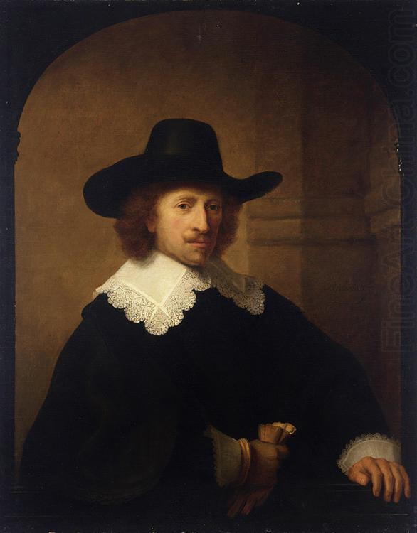 REMBRANDT Harmenszoon van Rijn Portrait of Nicolaes van Bambeeck (mk33) china oil painting image